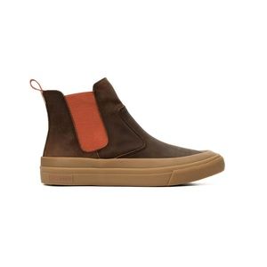 Seavees men’s Beyond and back boot.  Brown leather and orange. Size 11.5.
